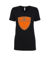 Escondido HS Boys Golf Crest - Womens Vneck