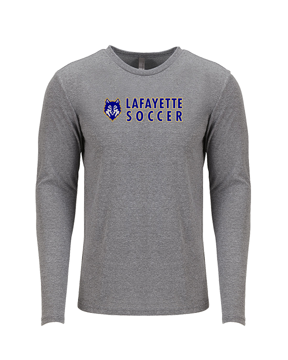 FC Lafayette Soccer Basic - Tri-Blend Long Sleeve