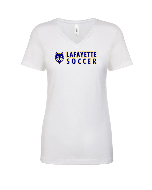 FC Lafayette Soccer Basic - Womens V-Neck