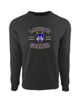 FC Lafayette Soccer Curve - Crewneck Sweatshirt