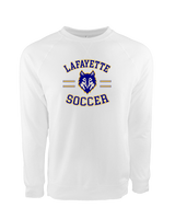 FC Lafayette Soccer Curve - Crewneck Sweatshirt
