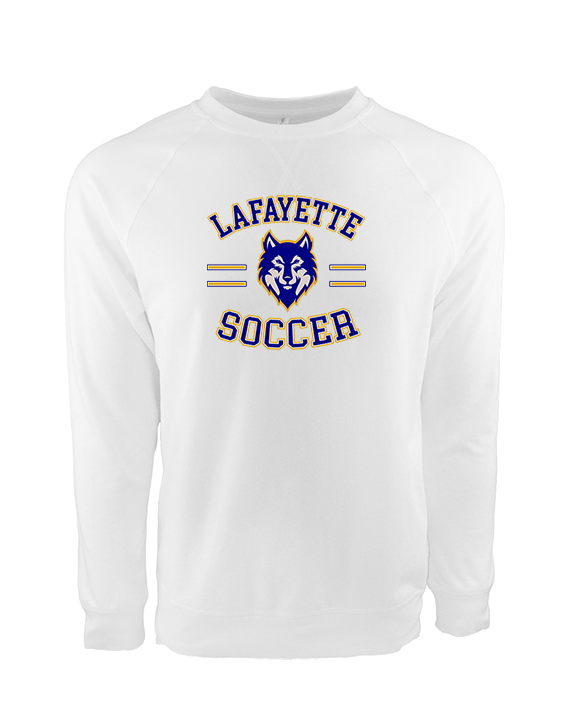FC Lafayette Soccer Curve - Crewneck Sweatshirt