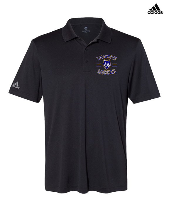 FC Lafayette Soccer Curve - Mens Adidas Polo