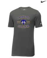 FC Lafayette Soccer Curve - Mens Nike Cotton Poly Tee