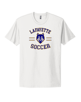 FC Lafayette Soccer Curve - Mens Select Cotton T-Shirt