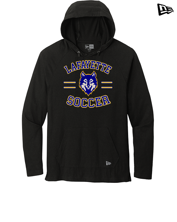 FC Lafayette Soccer Curve - New Era Tri-Blend Hoodie