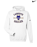 FC Lafayette Soccer Curve - Nike Club Fleece Hoodie