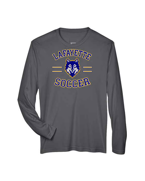 FC Lafayette Soccer Curve - Performance Longsleeve