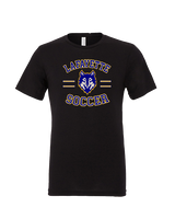 FC Lafayette Soccer Curve - Tri-Blend Shirt