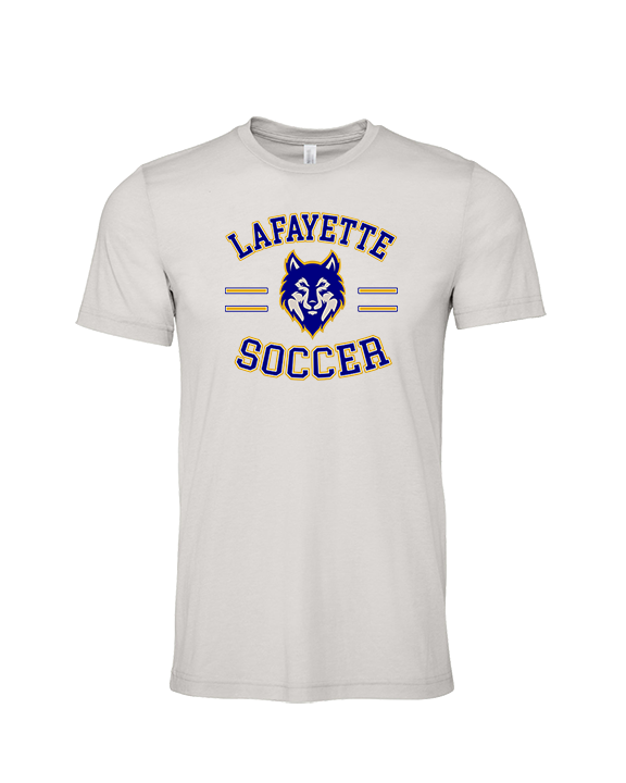 FC Lafayette Soccer Curve - Tri-Blend Shirt