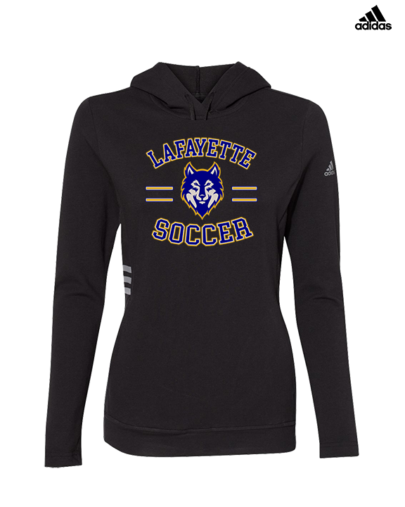 FC Lafayette Soccer Curve - Womens Adidas Hoodie