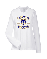 FC Lafayette Soccer Curve - Womens Performance Longsleeve