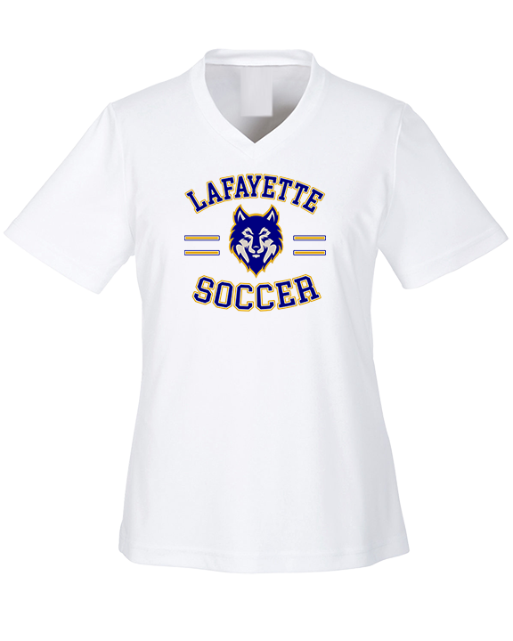 FC Lafayette Soccer Curve - Womens Performance Shirt