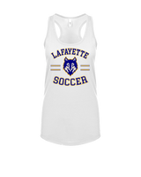 FC Lafayette Soccer Curve - Womens Tank Top