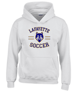 FC Lafayette Soccer Curve - Youth Hoodie
