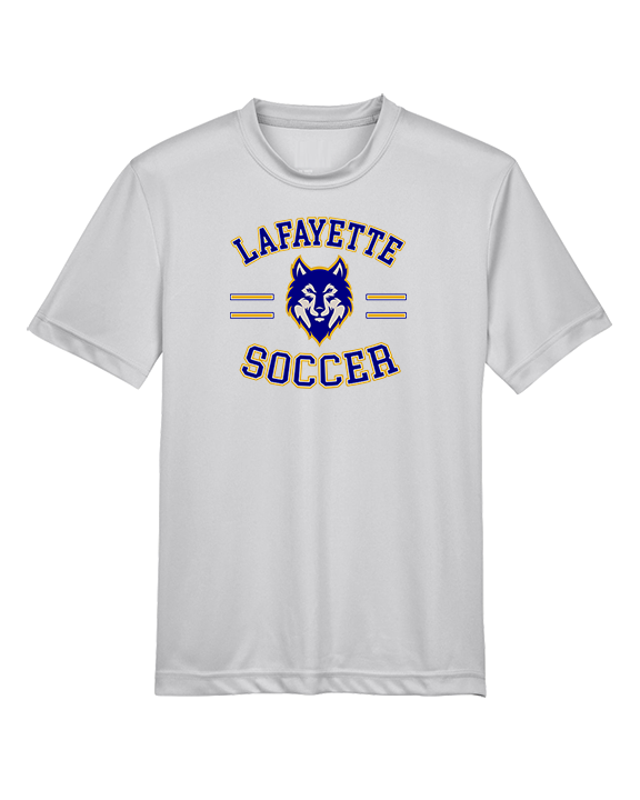 FC Lafayette Soccer Curve - Youth Performance Shirt