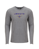 FC Lafayette Soccer Design - Tri-Blend Long Sleeve