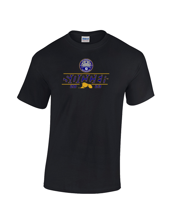 FC Lafayette Soccer Lines - Cotton T-Shirt