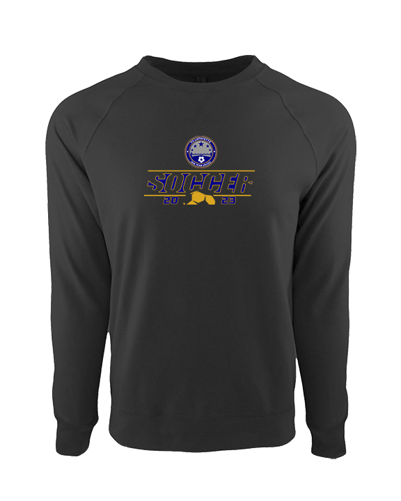 FC Lafayette Soccer Lines - Crewneck Sweatshirt