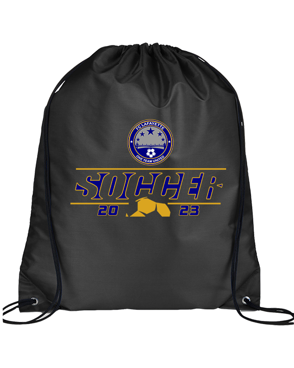 FC Lafayette Soccer Lines - Drawstring Bag