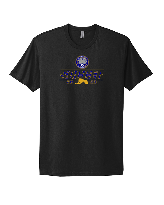 FC Lafayette Soccer Lines - Mens Select Cotton T-Shirt