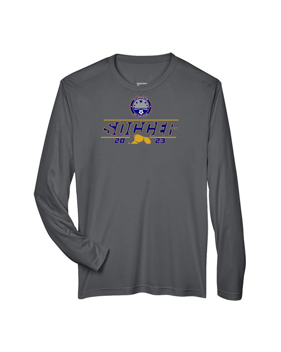 FC Lafayette Soccer Lines - Performance Longsleeve