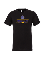 FC Lafayette Soccer Lines - Tri-Blend Shirt