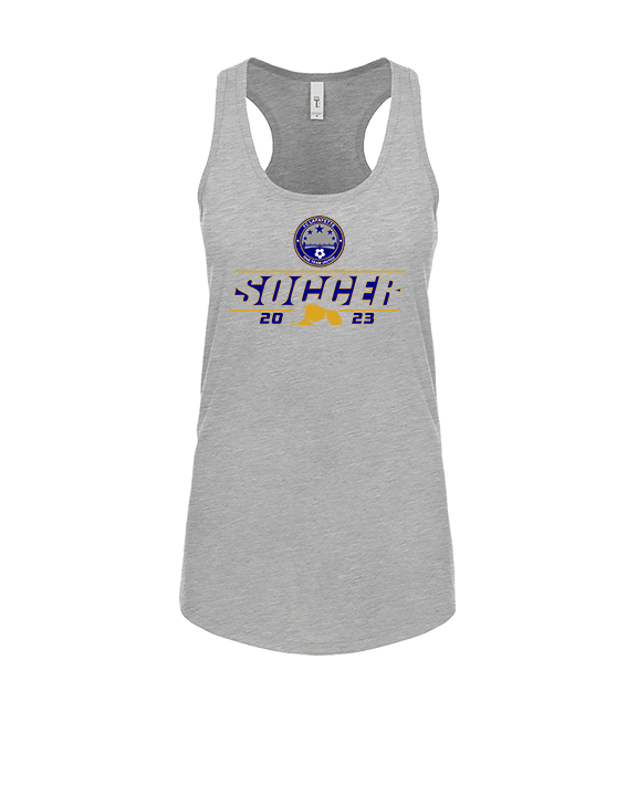 FC Lafayette Soccer Lines - Womens Tank Top