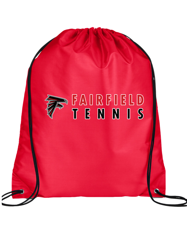 Fairfield HS Tennis Basic - Drawstring Bag