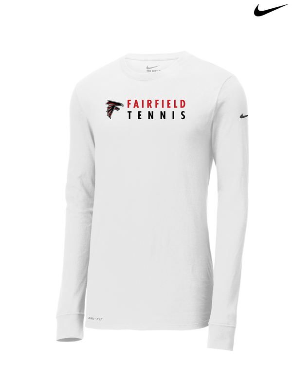 Fairfield HS Tennis Basic - Nike Dri-Fit Poly Long Sleeve