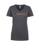 Fairfield HS Tennis Basic - Womens V-Neck