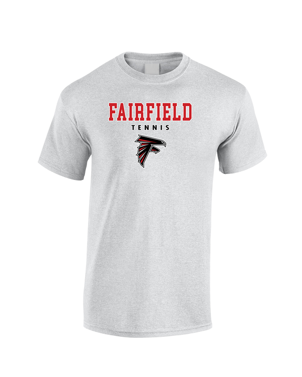 Fairfield HS Tennis Block - Cotton T-Shirt