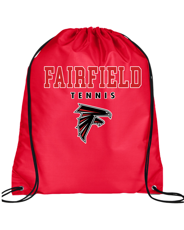 Fairfield HS Tennis Block - Drawstring Bag