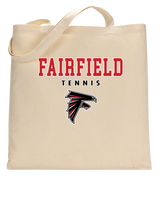 Fairfield HS Tennis Block - Tote Bag