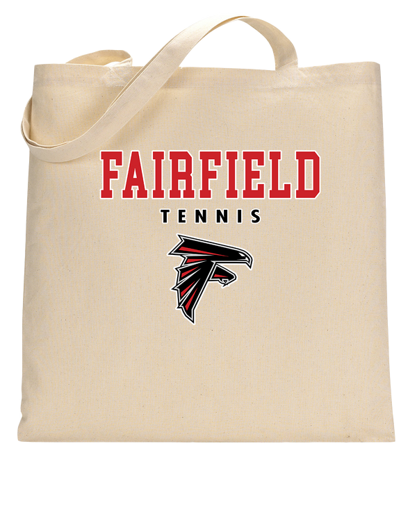Fairfield HS Tennis Block - Tote Bag