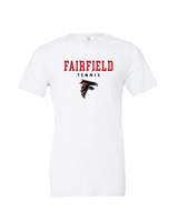 Fairfield HS Tennis Block - Mens Tri Blend Shirt