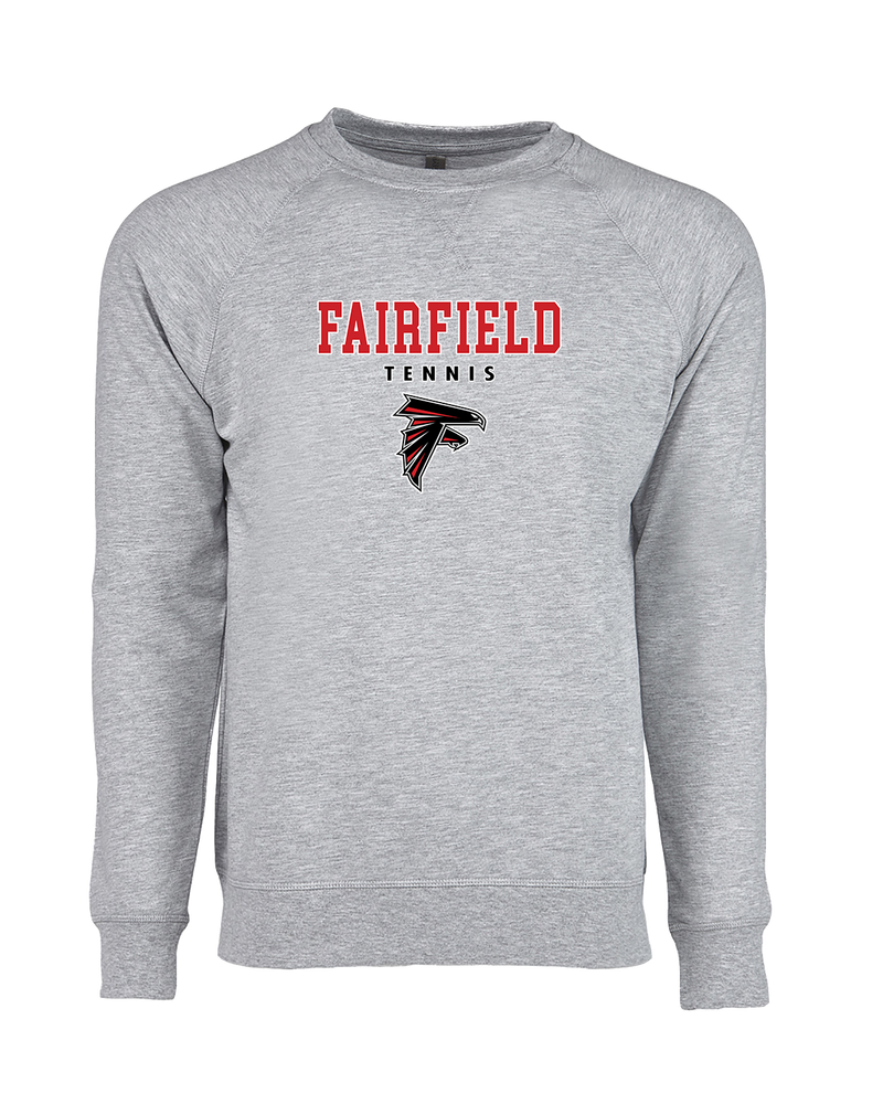 Fairfield HS Tennis Block - Crewneck Sweatshirt