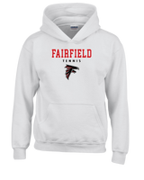 Fairfield HS Tennis Block - Cotton Hoodie