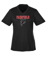 Fairfield HS Tennis Block - Womens Performance Shirt