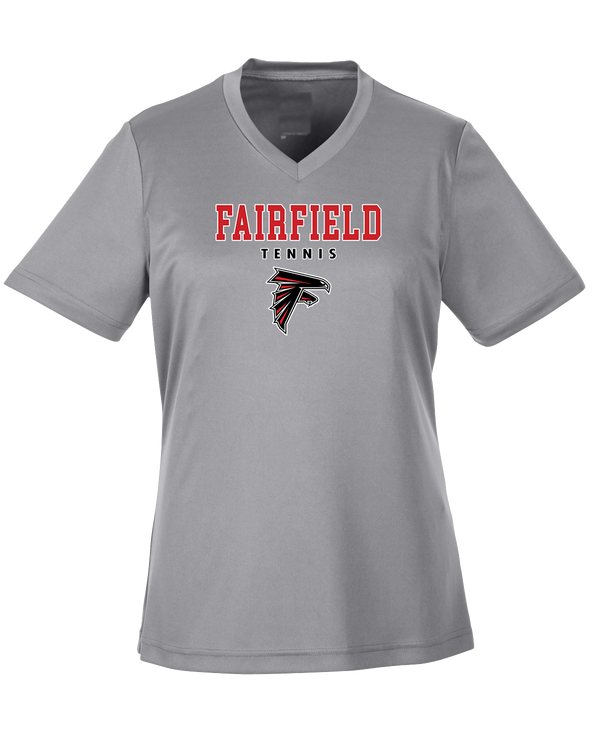 Fairfield HS Tennis Block - Womens Performance Shirt