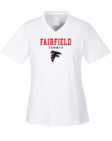 Fairfield HS Tennis Block - Womens Performance Shirt