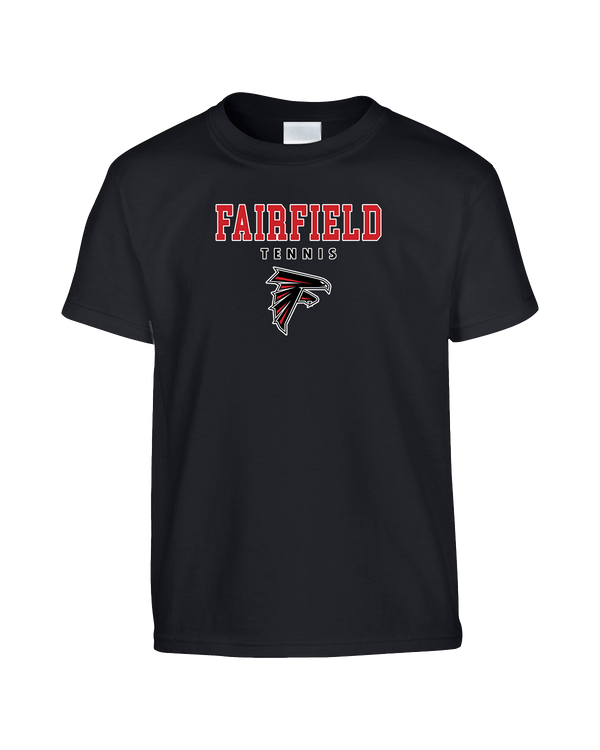 Fairfield HS Tennis Block - Youth T-Shirt