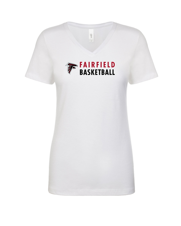 Fairfield HS Boys Basketball Basic - Womens V-Neck