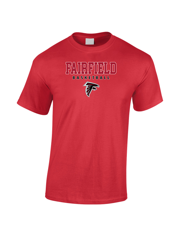 Fairfield HS Boys Basketball Block - Cotton T-Shirt