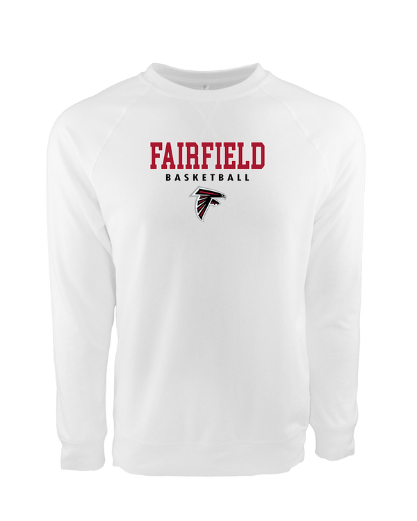 Fairfield HS Boys Basketball Block - Crewneck Sweatshirt