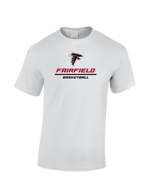 Fairfield HS Boys Basketball Split - Cotton T-Shirt