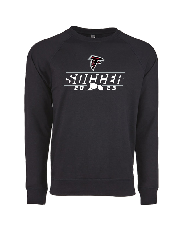 Fairfield HS Girls Soccer Lines - Crewneck Sweatshirt