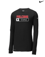 Fairfield HS Tennis Pennant - Nike Dri-Fit Poly Long Sleeve