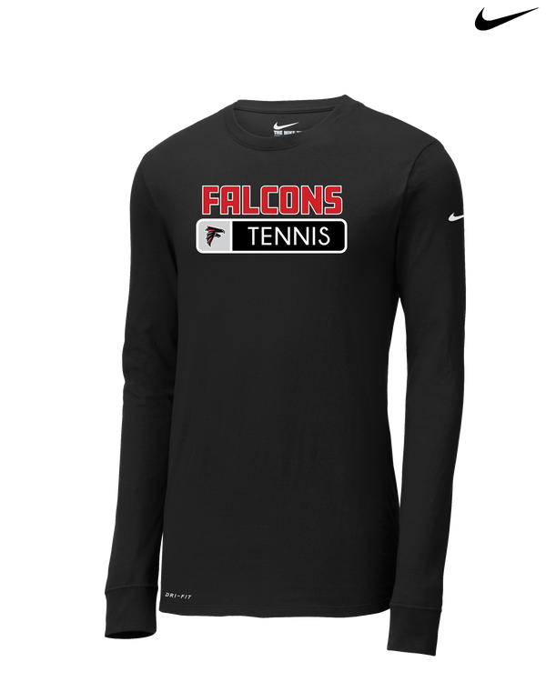 Fairfield HS Tennis Pennant - Nike Dri-Fit Poly Long Sleeve
