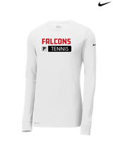 Fairfield HS Tennis Pennant - Nike Dri-Fit Poly Long Sleeve